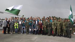 Sobrevivientes de la tragedia de Chapecoense visitaron el lugar de accidente en medio de la emoción