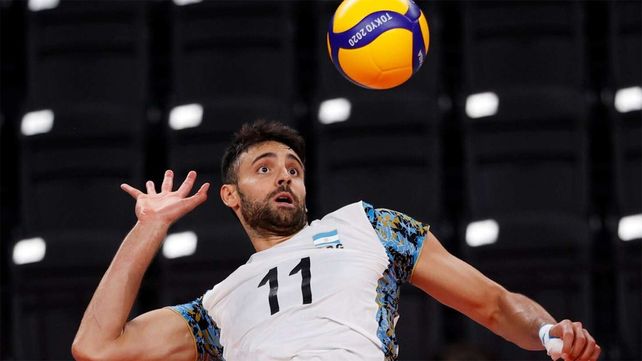 Sebastián Solé conquistó en Tokio 2020 la medalla de bronce para el vóley argentino.
