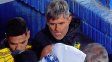 Escandalosa pelea entre Guillermo Barros Schelotto y Vaccari tras el empate en Liniers
