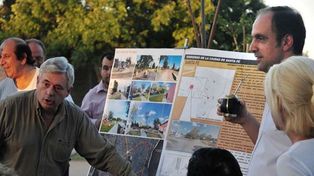 Habilitan las obras de pavimento en el cruce de Gobernador Freyre y Pedro Ferré