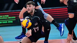 El paranaense Luciano Vicentín marcó 22 puntos en el triunfo de Argentina sobre China en el Preolímpico de Vóley.
