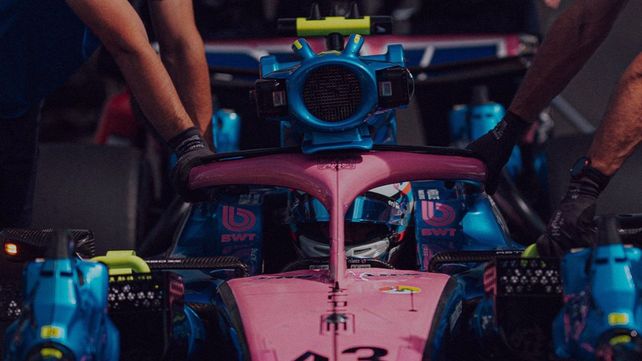 Franco Colapinto y el Alpine sin las actualizaciones que lleva Pierre Gasly para Zandvoort.