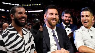 Las redes celebraron con un mene el tema que Drake grabó para celebrar el talento de Messi y Cristiano.&nbsp;