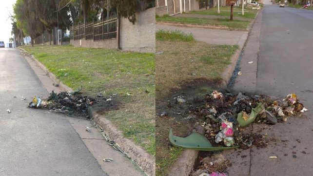 Paraná: quemaron tres contenedores esta madrugada
