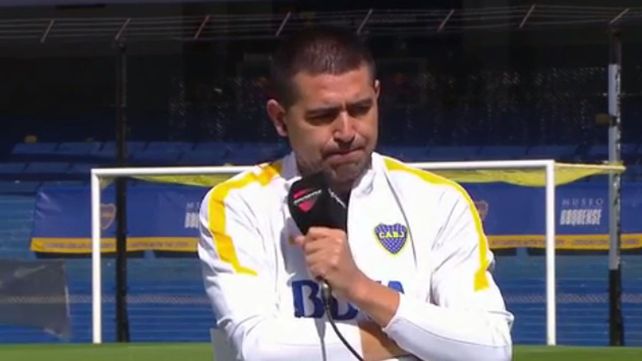 Riquelme rompió el silencio y habló desde la Bombonera