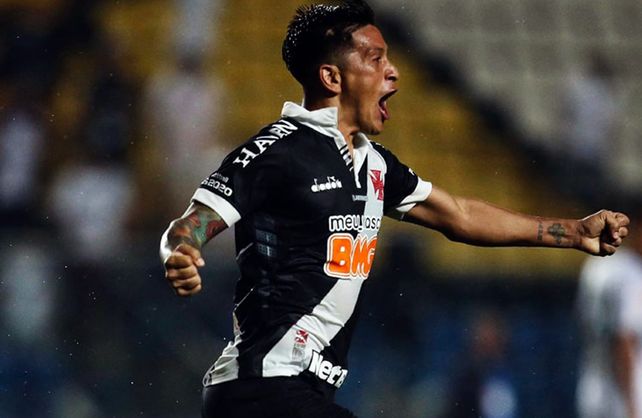 Germ&aacute;n Cano anot&oacute; por triplicado en Vasco da Gama.&nbsp;
