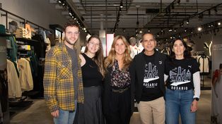 Francisco Moreschi, Guillermina Gasparetti, Mel del Barrio, Gustavo Márques y Mariana Spector