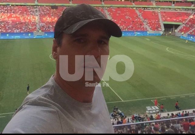 Los Juegos Olímpicos fue un lugar de observación para Luciano.