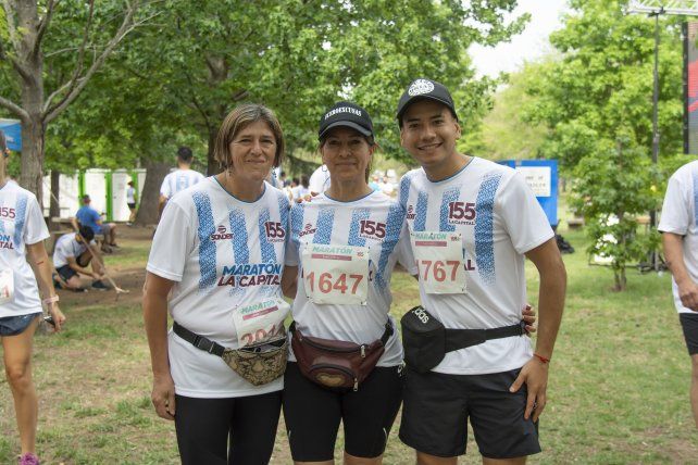 Juana Díaz, Luciana Guzmán y Brian Quirós.