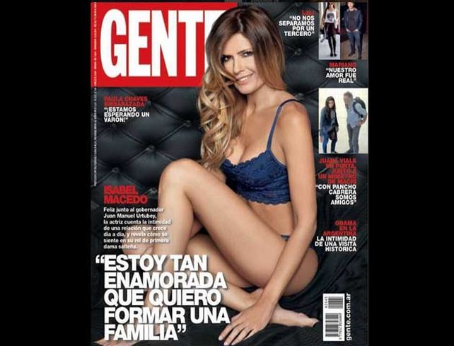 La bella actriz de 40 años conoció a Urtubey a principios de febrero en una reunión de amigos en común.