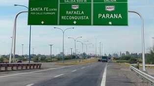 La autopista Rosario-Santa Fe contará con un tercer carril cuya construcción empezará en enero