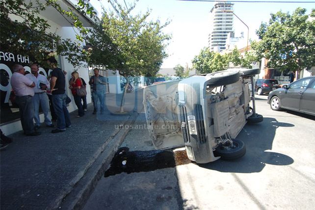 San Luis y Suipacha, un esquina peligrosa donde se repiten los accidentes
