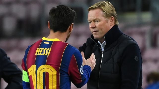 Koeman defendió a Messi: Sin él no se puede aspirar a muchas cosas