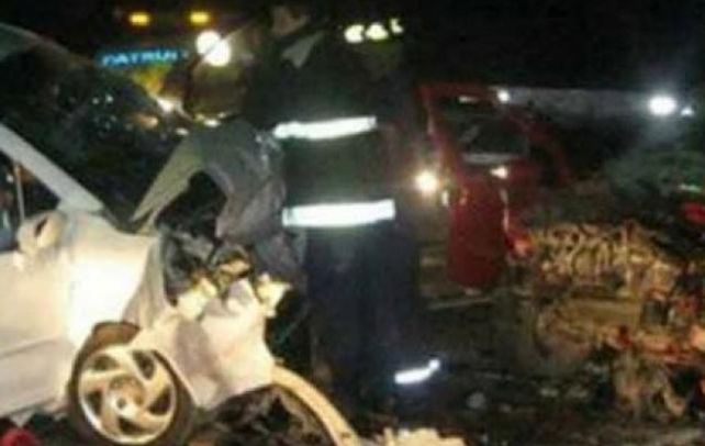 Tragedia. El choque ocurrió el 10 de junio de 2012