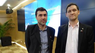 La visita a la zona franca
