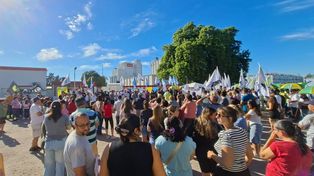 Nueva protesta frente a Lácteos Verónica: alertan por el riesgo de más de 700 puestos de trabajo