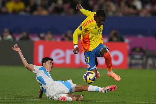 Tobías Andrada disputó el Mundial sub-20 de 2025 con la selección argentina.