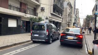 La ciclovía de calle Rioja, en el centro del debate.