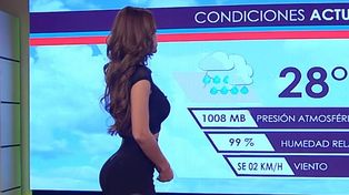 La presentadora del tiempo más sexy del mundo es furor con sus fotos hot