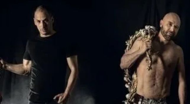 Juntos para la foto. Tiempo atrás Rivero y Martitegui posaron para un calendario de la revista Caras.