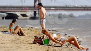 La ciudad inauguró oficialmente su temporada de playas