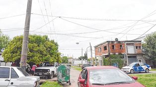 Alzugaray y Sadi Carnot, la zona allanada el viernes, la misma donde fueron asesinados dos familiares de los detenidos en enero de 2020.