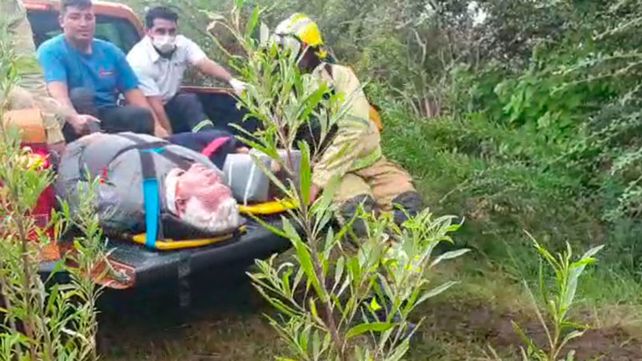 Una pareja de jubilados cayó al vacío cuando se desprendió una aerosilla