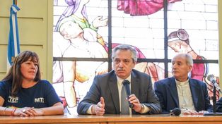 La promesa de Fernández hacia los movimientos sociales