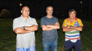 Claudio Gálvez y Juan José Villar junto a Héctor Salva brindaron detalles del acuerdo con el Liceo Militar.