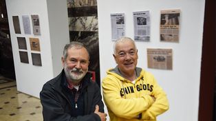 José Pepe Díaz de Brito y Marcelo Lovagnini, dos activistas históricos de la diversidad en Rosario lanzan este miércoles el espacio Adultxs LGTBI junto a la muestra Memoria LGTBI en el ECU.