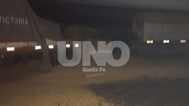 Un triple choque en la Ruta 2 dejó dos heridos