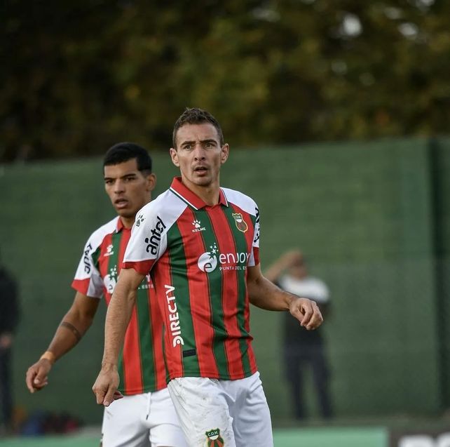 Marco Ruben jugará el domingo en Maldonado, en el que sería su último partido en el fútbol uruguayo.