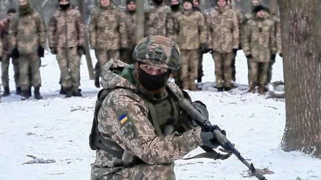 Soldados de Ucrania