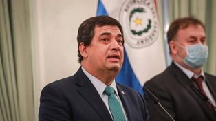 El vicepresidente Velázquez al participar de un acto oficial semanas atrás.