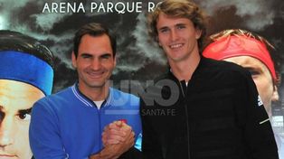 Federer se presenta en Buenos Aires ante Zverev