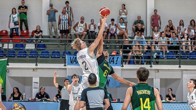 Argentina no pudo con Brasil en la final del Sudamericano U17