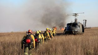 Continúan activos nueve focos en Entre Ríos