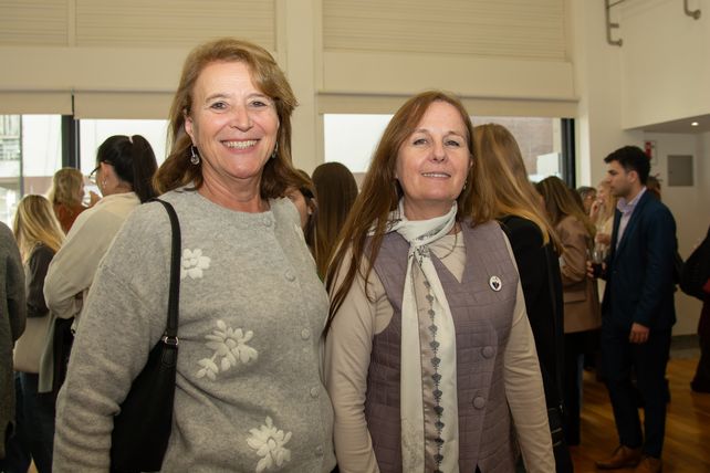 Mirta Villán y Sandra Montappeni