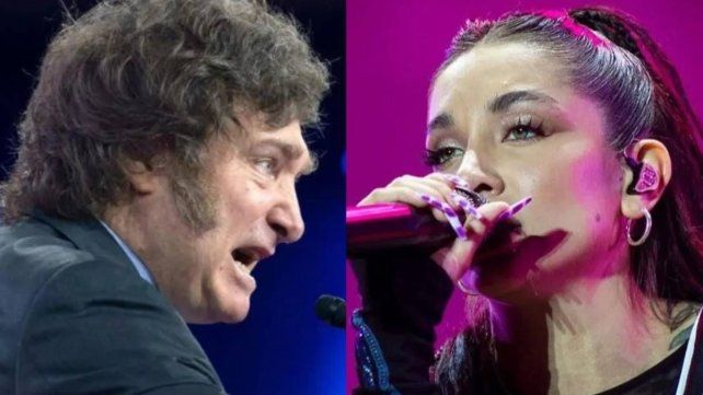 El presidente Javier Milei volvió a cargar contra la cantante tras los dichos sobre los incendios en la Patagonia y también apuntó contra Lali Espósito
