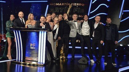 MasterChef ganó el Martín Fierro de oro en la gala en Telefé