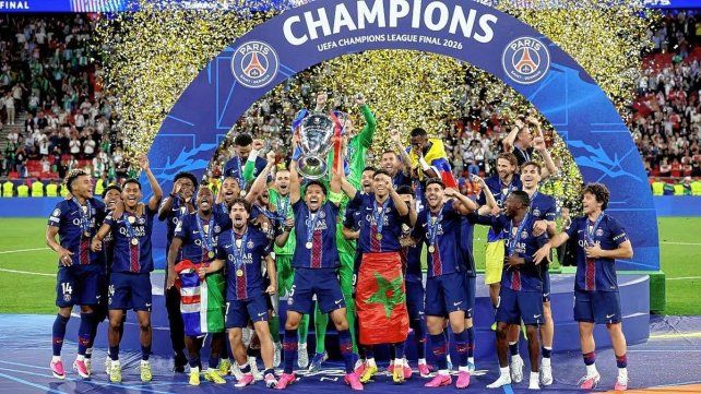 PSG se consagró campeón de la UEFA Champions League por segundo año consecutivo.