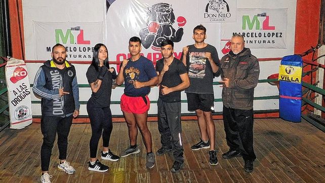 Los pugilistas del gimnasio Olimboxing de Walter Zóccola y Osvaldo Salami pelearán este fin de semana en Piedras Blancas.
