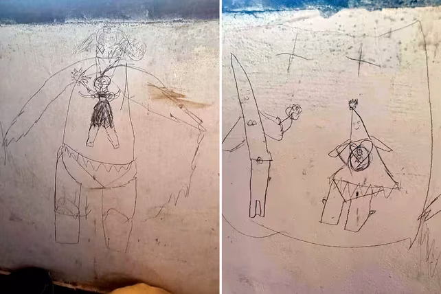 Los dibujos por los que descrubieron que una niña había sufrido abuso sexual