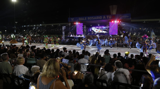 Rosario celebró la primera noche de la megafiesta de Carnaval a puro ritmo y color
