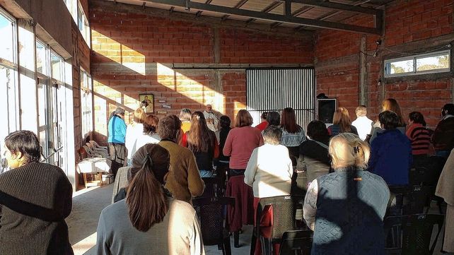 Paraná: misa patronal en el hogar San Camilo de Lellis