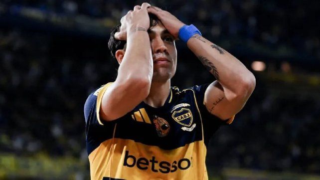 Una baja muy sensible para Boca: Zeballos se perderá los próximos seis partidos.