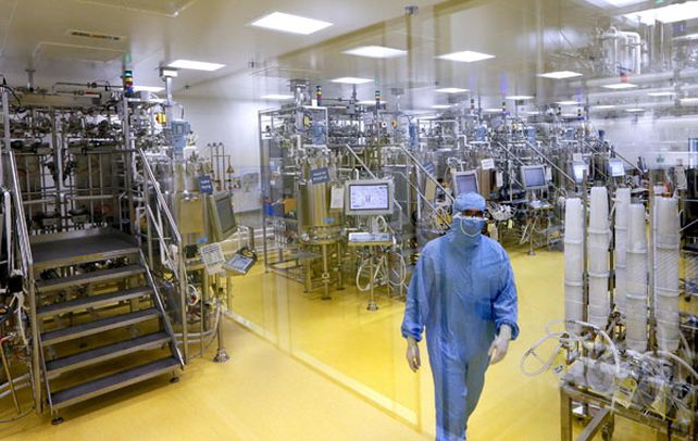Investigación. Una vista del laboratorio de Sanofi Pasteur