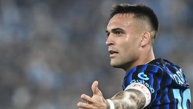 Lautaro Martínez sumó otro título en Italia.