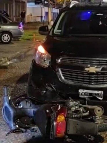 Concordia: joven motociclista falleció tras un violento choque en avenida San Lorenzo