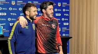 Montoya de Rosario Central y Pérez de Newells dieron una conferencia de prensa previa al clásico de Rosario&nbsp;